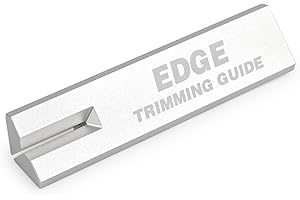 FOSHIO Aluminum Edge Trimming Guide Cutting Template Tool for Right Angle Cutting Straight, Accurate Marking and Trimming Straight Lines for Wallpaper, Vinyl Wrap, Craft Projects