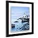 Americanflat 11x11 Floating Frame in Black with Polished Glass and Hanging Hardware Included - Also Use 8x10 or 5x7 Photos for Floating Effect - Horizontal and Vertical Formats for Wall
