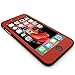 Mengo SlimFit 360 [Ultra-Thin] Case for iPhone 6/6S With Tempered Glass Screen Protector - Red (Will Not Fit 6/6S Plus)