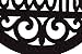 Evergreen Black Embossed Outdoor Safe Felt Welcome Insert