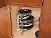 Rubbermaid Pan Organizer, Cookware Rack, Black