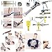 Professional Deluxe Practical 150 PCS Wrist Watch Repair Tools Kit Set with Wrench Spring Bar and Back Case Cover Opener Knife Band Pins Resizing Tool