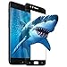 OnePlus 5 Screen Protector, Auckly Full Coverage Tempered Glass Screen Protector [Automatic Adsorption] [Bubble-Free] [9H+ Hardness], HD Clear Film Anti-Scratch Protection for OnePlus 5, Black