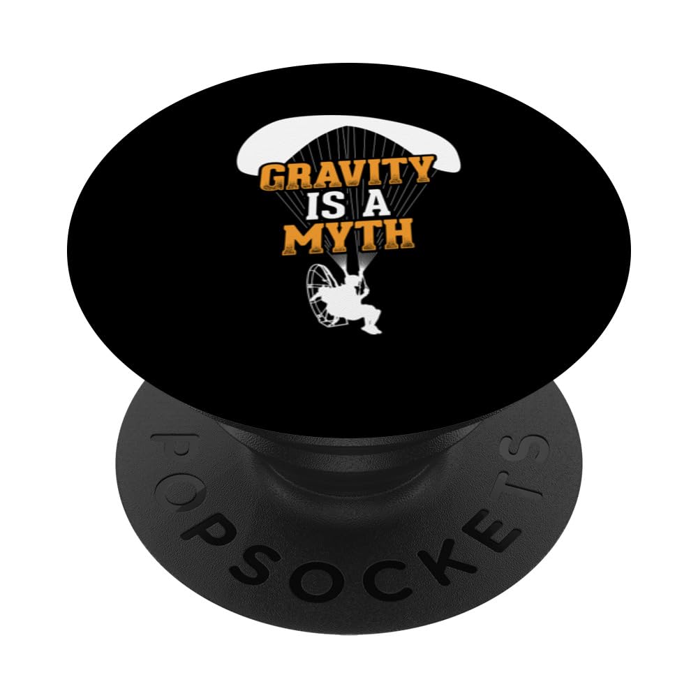 Paragliding Equipment Powered Paramotor Lover Paramotoring PopSockets Swappable PopGrip