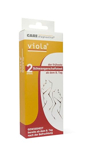 Viola Der Fruheste Schwangerschaftstest Ab Dem 8 Tag Amazon De