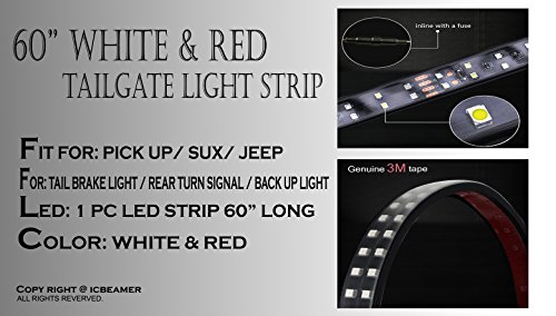 2 ICBEAMER+5+Function+Tailgate+Waterproof+Reverse