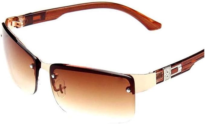 Amazon 男の王道サングラス メンズ２種類 渋い チョイ悪 ブラウン サングラス 通販