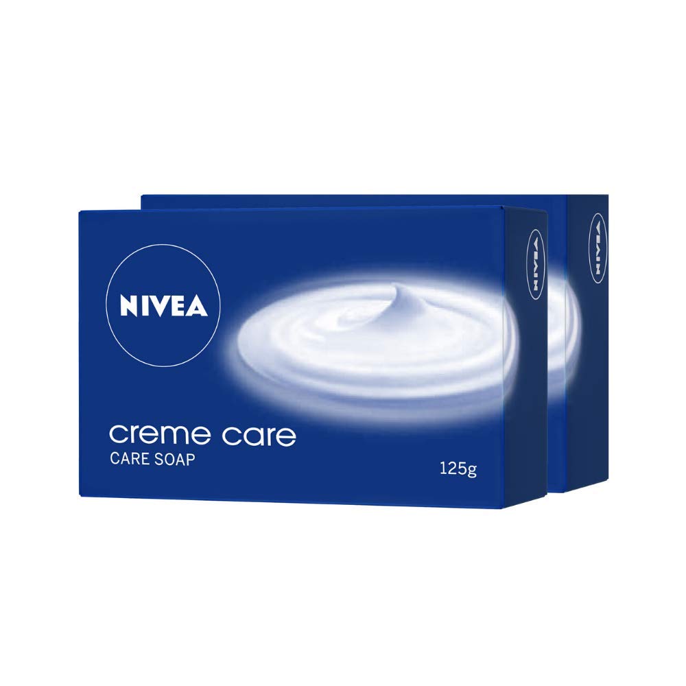 Buy NIVEA Soap, Crème Care, For Hands and Body, 125g (2 Pieces) Online at Low Prices in India