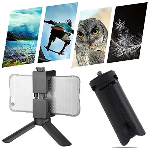 Maexus Mini Tripod Stand for Selfie Stick Monopod Stabilizer Mount on Cellphone DSLR Cameras,Portable Folding Desktop Stand for Projector for ZHIYUN Smooth Q/Smooth 4/ Feiyu/OSMO Mobile 2 Gimbal - Thumbnail 2