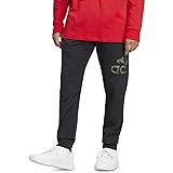 adidas Men's Camouflage Tricot Pants, Black, Medium