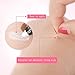 500 Pairs(1000PCS) 24mm x 3mm Nude Portable Breathable Naturally Lace Style Invisible Single Sided Double Eyelid Tape Self-Adhesive Eyelid Stickers Instant Eye Lift Strips
