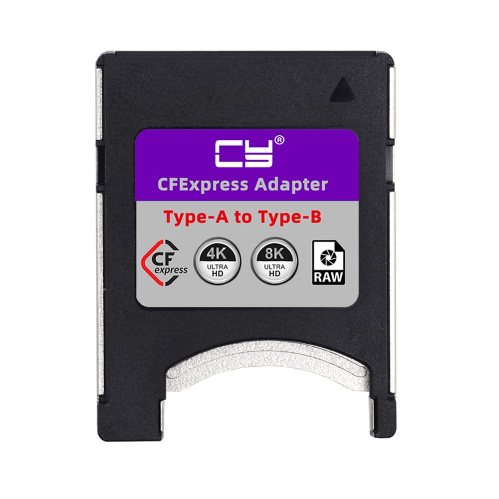 NFHK CFexpress Type-A to Type-B Memory Card Kit Case CFE CFA to CFB Adapter Compatible with Camera 8K RAW PCIe Expansion