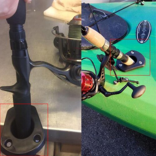 IZTOR-2-Pcs-Kayak-Deck-Fishing-Boat-Rod-Holders-and-Cap-CoverFishing-Tackle-Accessory-tool-8-34-inch-length