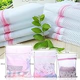 Motoraux® High Quality Soft Mesh Laundry / Bra Wash Bags for Blouse, Hosiery, Stocking, Underwear and Lingerie etc (wash bag)