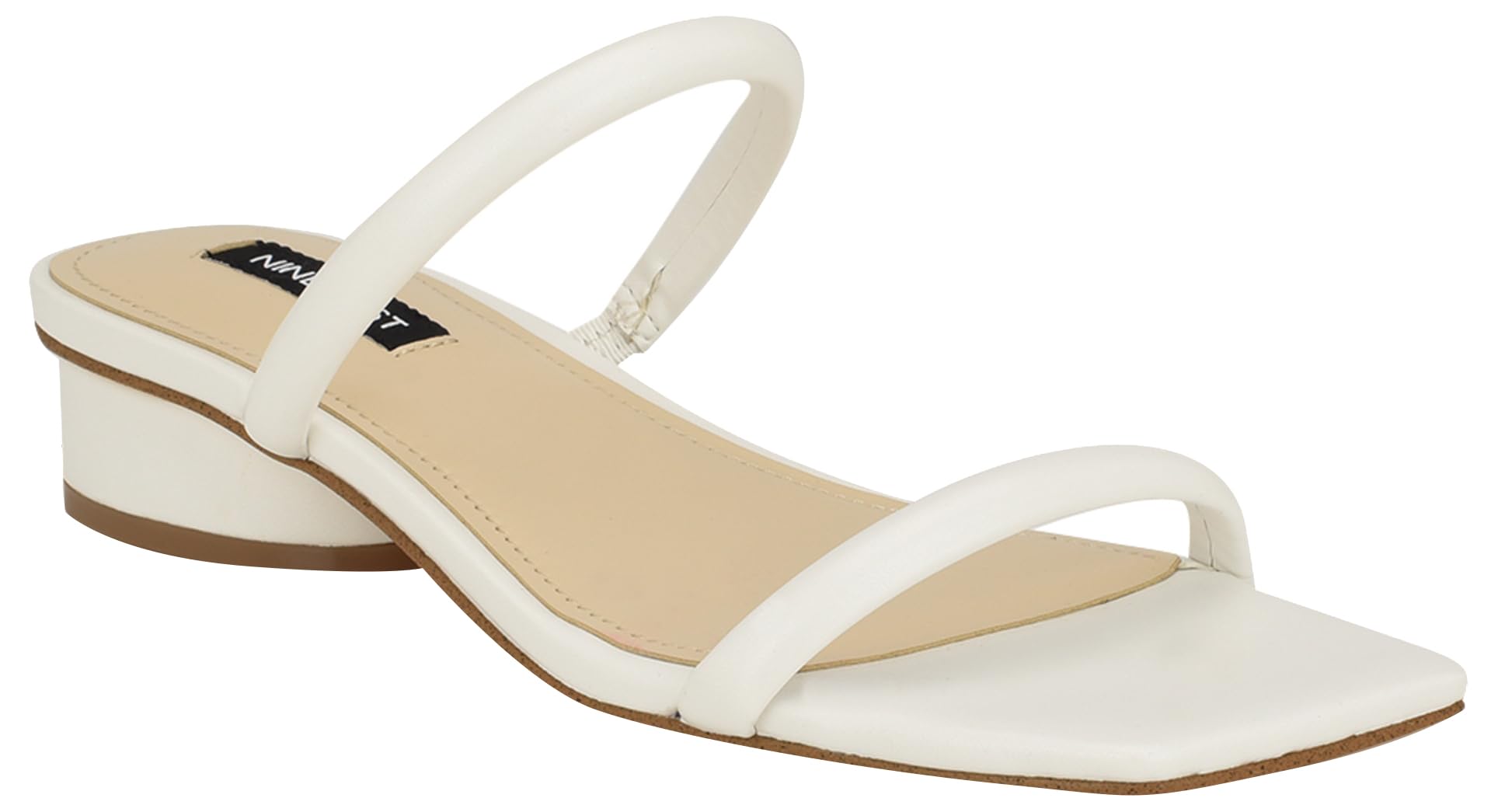 Nine West Women’s Morella3 Heeled Sandal, White 140, 5