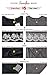 Sanifer Women's Lace Long Sleeve Tops Long Tunic Blouses Shirts for Leggings Dresses(Large, Black)