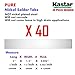 Kastar Pure Nickel Solder Tab (40 Pieces), commercial grade best suited for heavy duty, high current and hig capacity battery packs. Build your own RC Toys and Power Tool battery pack DIY projects.