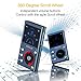 Hi-Res Music Player, dodocool HiFi Music Player High Resolution 8GB MP3 Player Audio Digital Lossless Sound with Voice Recorder/FM Radio 30 Hours Playback