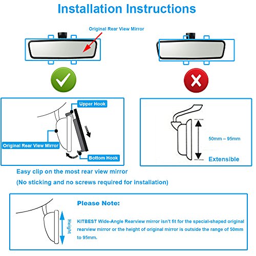 5 Rearview+Interior+Panoramic+Antiglare+Effectively