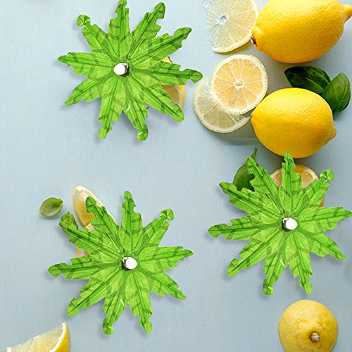Bilipala Green Tropical Coconut Palm Tree Paper Umbrellas Cocktail Parasol Picks Cupcake Toppers Picks, Pack of 20 - Thumbnail 6