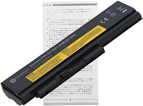 GlobalSmart High Performance Notebook/Laptop Battery for IBM Lenovo 42T4865 45N1025 42T4866 42T4867 42T4875 42T4876 42T4901 42T4902 42Y4864