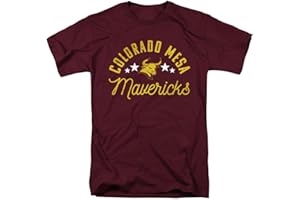 LOGOVISION Official Collegiate Distressed Mascot Short Sleeve Unisex for Men & Women Cotton T Shirt Collection