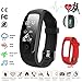 Fitness Tracker Heart Rate Smart Watch Sleep Monitor Calorie Counter Weather Mode Multi Sports IP67 Water Resistant Activity Tracker for iPhone & Android Phone