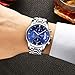 Men's Watches Luxury Fashion Casual Dress Chronograph Waterproof Military Quartz Wristwatches for Men Stainless Steel Watch