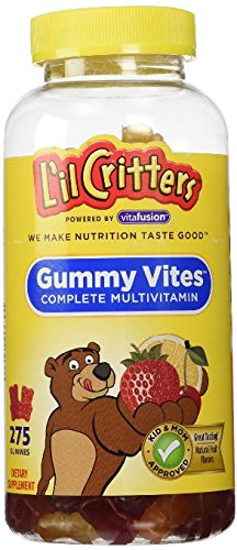 Lil Critters Gummy Vites Multi Vitamin & Mineral Formula, 275-Count Bottle
