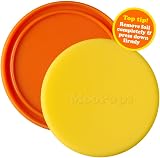 MOOPOPS Pot Tops - 2 Reusable Silicone Airtight Covers for Yoghurt Pots view 5