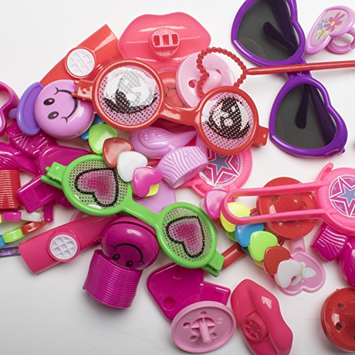 Bulk Toys Party Favors for Kids - 100 Pc Princess Party Supplies for Girls and Boys Bulk Party Favors Toy Assortment for Pinata Filler + Birthday Party Supplies