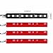 Car Interior Lights,LED Car Interior,Waterproof,Interior Atmosphere Neon Lights Strip for Car 36LED 4pcs (Pink)