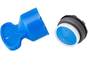 GCBCRIT Bathroom Faucet Aerator for Moen 137401 Eco-Performance Aerator, 1.5 gpm Faucet Aerator, Faucet Flow Restrictor Service Kit with Aerator Key(18.5MM)