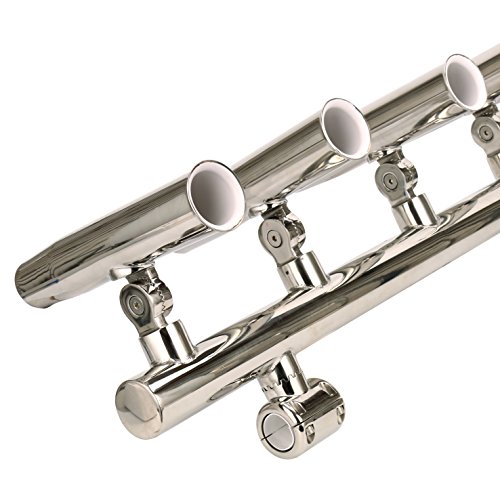 Amarine Made 5 Rutenhalter Winkel verstellbar Rutenhalter Angelkonsole Boot T Top Rutenhalter Raketenwerfer Einstellbare… – Bild 5