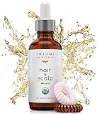 Jojumi Wild 2 oz. 100% Pure, USDA Certified Organic Hair and Scalp Serum with Argan Oil and Castor Oil, a Deep Conditioning Hair Treatment and Split End Repair, Naturally Moisturizes Dry Skin