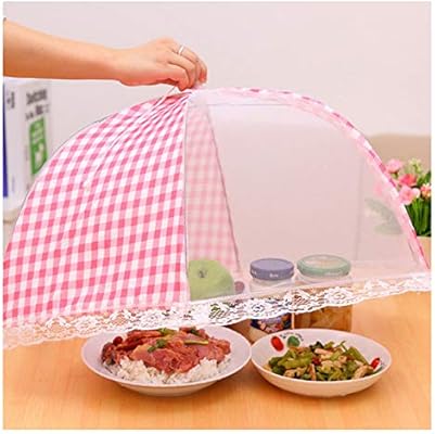 Pop Up Mesh Food Covers Tents Umbrella Kitchen Folded Mesh Food