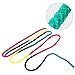 Gymnastics Arts Rope, 2.8m/110inch Rainbow Color Rhythmic Gymnastics Rope Solid Competition Arts Training Rope Nylon Jumping Training Rope for Artistic Exercise Fitness Training Rope