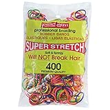 Proclaim Rubber Bands Assorted Brights 400 Count Assorted Brights