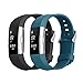 Hanlesi Band Compatible with Fitbit Charge 2, TPU Soft Silicone Adjustable Replacement Sport Strap Large and Small Band for Fitbit Charge 2 Band Smartwatch Heart Rate Fitness