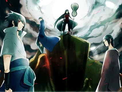 Amazoncom Sv6112 Naruto Uchiha Clan Sasuke Obito Madara