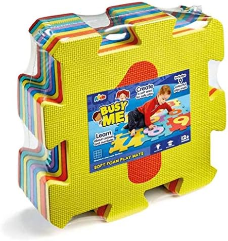 Busy Me 9 Foam Play Mats Interlocking Play Mats