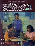 Writer's Solution : Grade 8, , 0138341869
