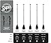 Super Paddles Pure Carbon Fiber SUP Paddle - 3-Piece Adjustable Stand Up Paddle with Paddle Bag Carbon Fiber Series Elite - Carbon Fiber Blade & Shaft