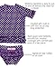 RuffleButts® Baby/Toddler Girls Rash Guard 2-Piece Swimsuit Set - Purple Polka Dot Bikini with UPF 50+ Sun Protection - 12-18m