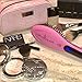 Hair Straightener Brush | Anti - Scald straightening Heat Brush | Ionic Ceramic Technology | LCD Screen | Auto Shut Off | Karma Beauty |(Pink)