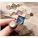 6PCS Hair Clip Acrylic Resin Hair Barrettes Alligator Hair Clips,Colorful Hair Clips Hairpins Geometric Alligator Clips for Women Girls Hair Accessories