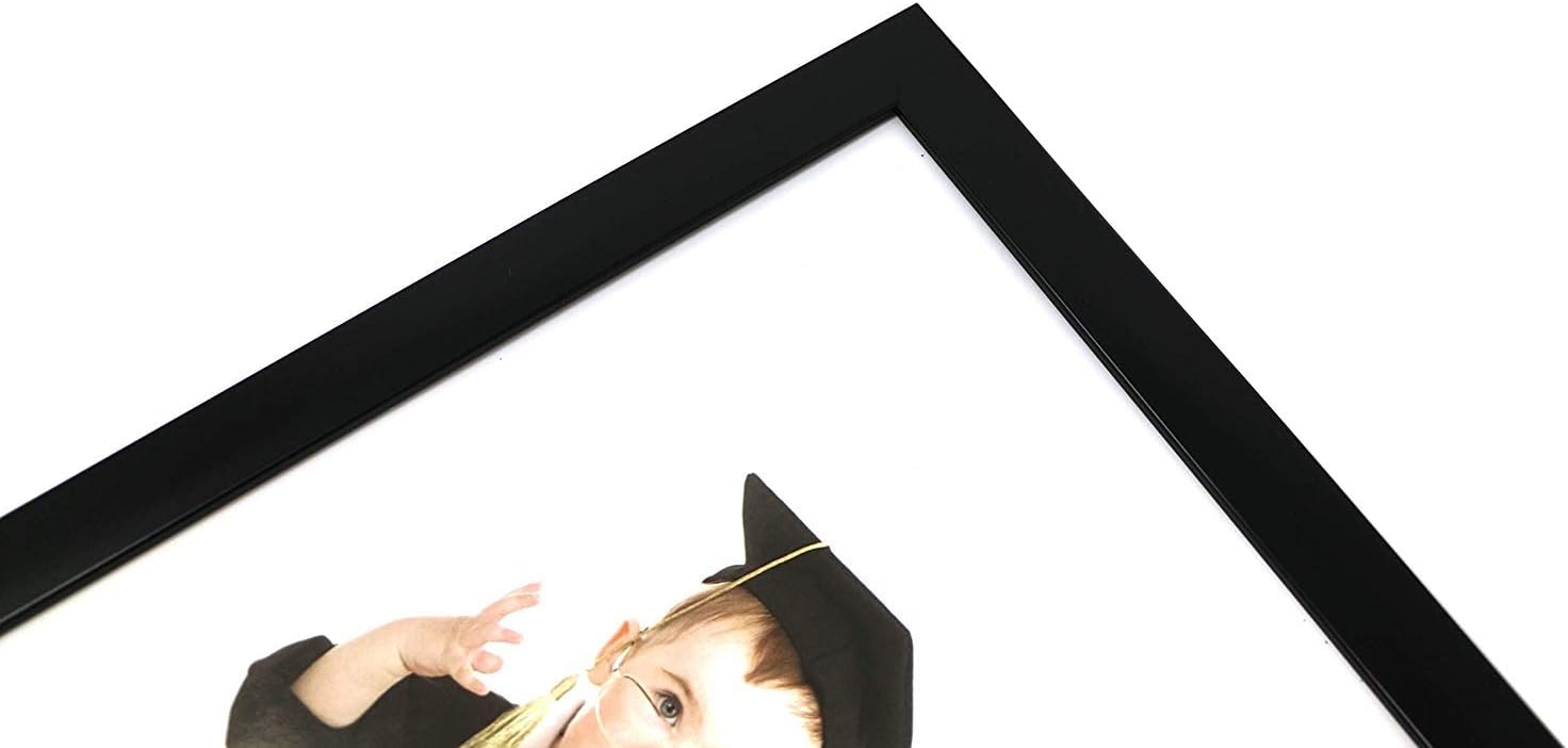 A4 Photo Frame, Black, Pack of 6, Picture Frame, Certificate, Art Print Poster, 21cm x 29.7cm, Black Frames - Image 5