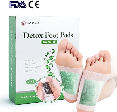 FDA Certified 2 in 1 Foot Pads - | Impurity Remover, Better Sleep| 100% Organic Ingredients Foot Patches for Best Relief &amp; Results | Energy Boost | Pain Relief | Stress Relief | Health Care |- 10 Pack