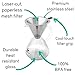 Coffee Gator Pour Over Coffee Maker - 27oz High Heat Borosilicate Glass with Reusable Stainless Steel Filter, Drip Coffee Brewer Dripper Set Carafe, 800ml Clear