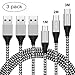USB Type C Cable, Farplus 3 Pack (3/6/10FT) USB C Cable Fast Charger Nylon Braided Cord for Samsung Galaxy Note8/S9/S8, Huawei P20/P10, Google Pixel, Nintendo Switch, MacBook and More